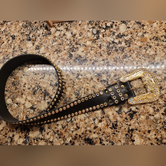 Michael Morrison Rhinestone Women's belt - Picture 3 of 7